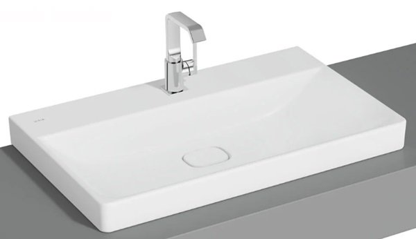 Vitra 7527B001-0937 Metropole Çanak lavabo, 80cm Mat Beyaz.